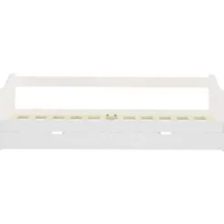 vidaXL - Onderschuifbed - Wit - Grenenhout - 90x200 cm