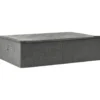 vidaXL - Opbergbox Opbergboxen - Antraciet - Stof