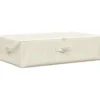 vidaXL - Opbergbox Opbergboxen - Crème - Stof