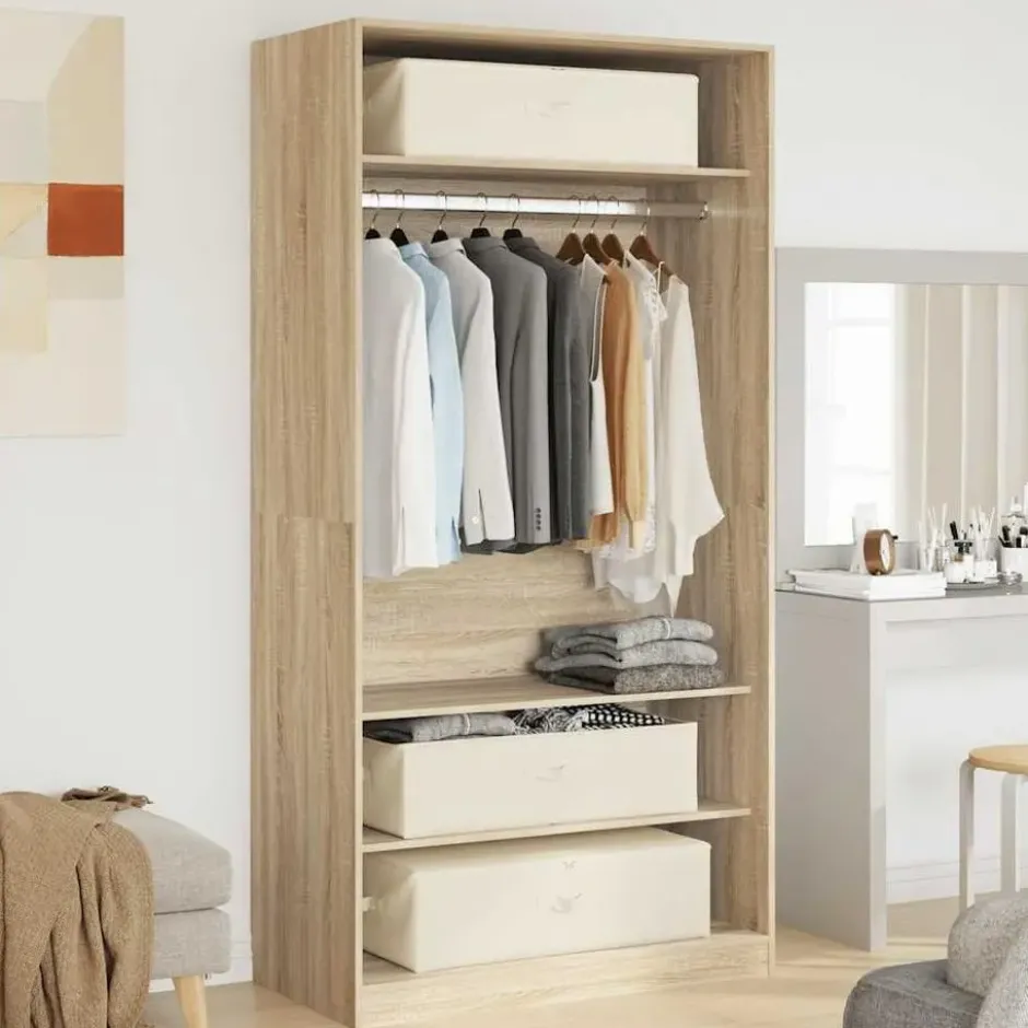 vidaXL - Opbergbox Opbergboxen - Crème - Stof