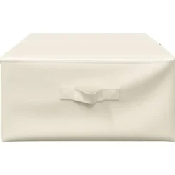 vidaXL - Opbergbox Opbergboxen - Crème - Stof
