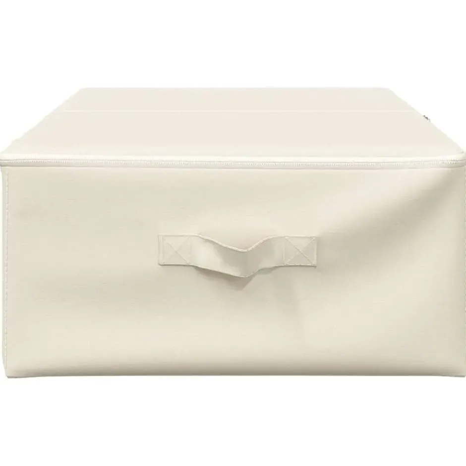 vidaXL - Opbergbox Opbergboxen - Crème - Stof