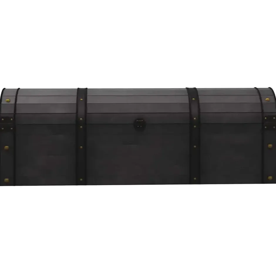 vidaXL - Opbergkast - Zwart - Hout