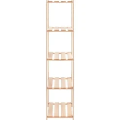 vidaXL - Opbergrekken 5-laags 2 st 80x38x170 cm grenenhout 250 kg
