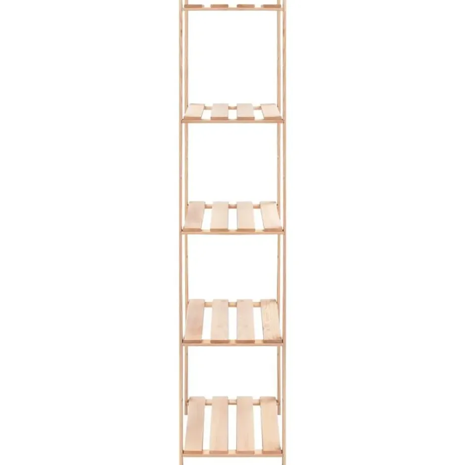 vidaXL - Opbergrekken 5-laags 2 st 80x38x170 cm grenenhout 250 kg