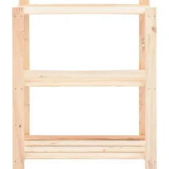 vidaXL - Opbergrekken 3-laags 10 st 80x38x90 cm grenenhout 150 kg