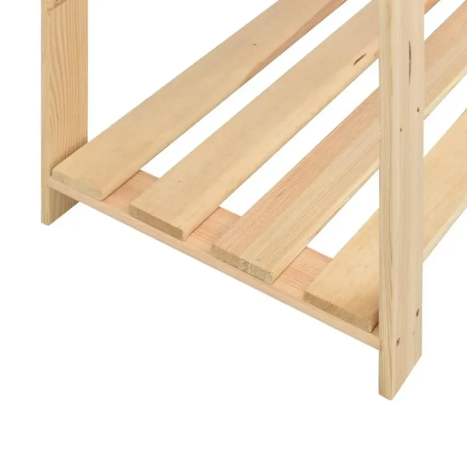 vidaXL - Opbergrek 5-laags 170x38x170 cm massief grenenhout 500 kg
