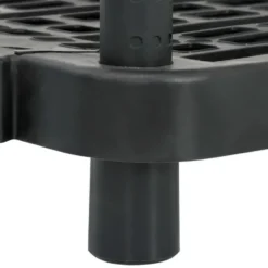 vidaXL - Opbergrek 5-laags 93,5x45,5x194,5 cm polypropeen zwart keukenrek