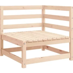vidaXL - Palletbank - Antraciet - Grenenhout