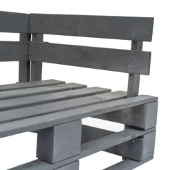 vidaXL - Pallet Bank - Beige - Geïmpregneerd grenenhout