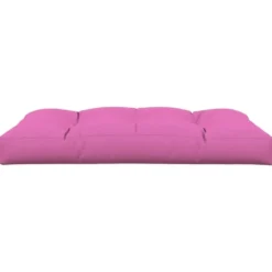 vidaXL - Palletkussen - Roze - Stof - 120 x 80 x 12 cm