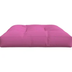 vidaXL - Palletkussen - Roze - Stof - 120 x 80 x 12 cm