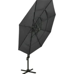 vidaXL - Parasol - Antraciet - Polyester