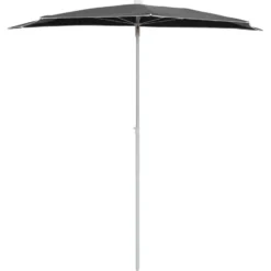 vidaXL - Parasol - Antraciet - Stof