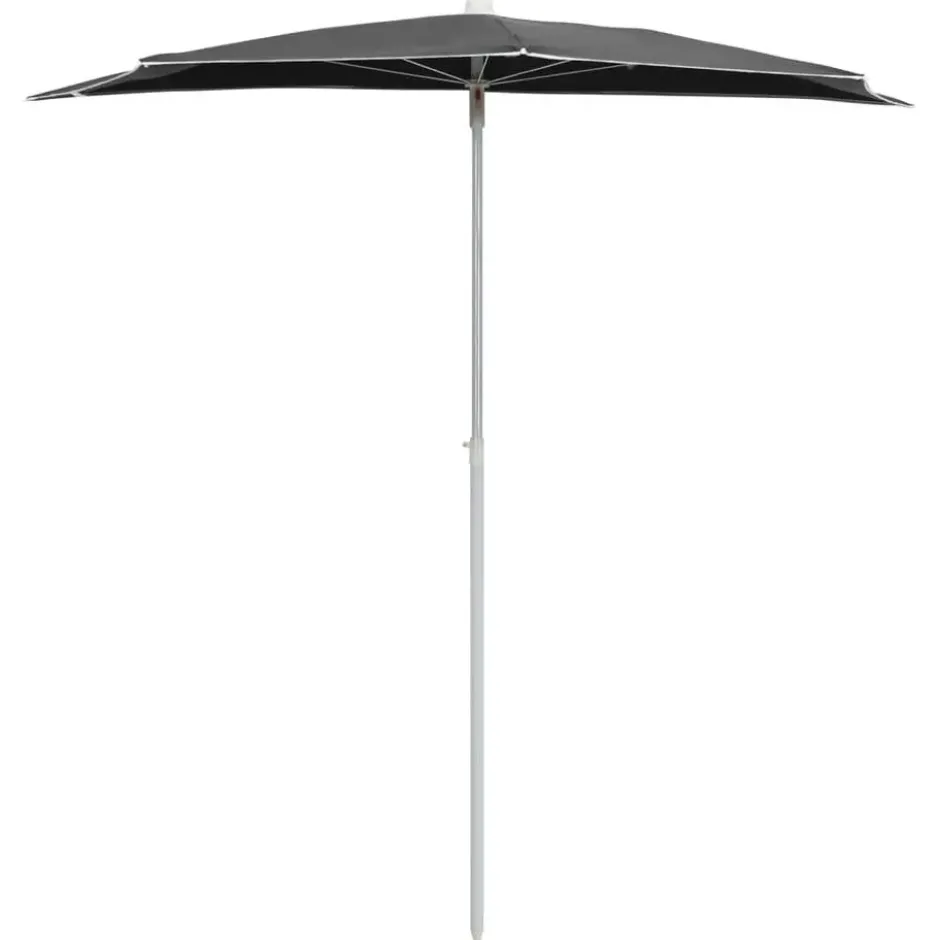 vidaXL - Parasol - Antraciet - Stof