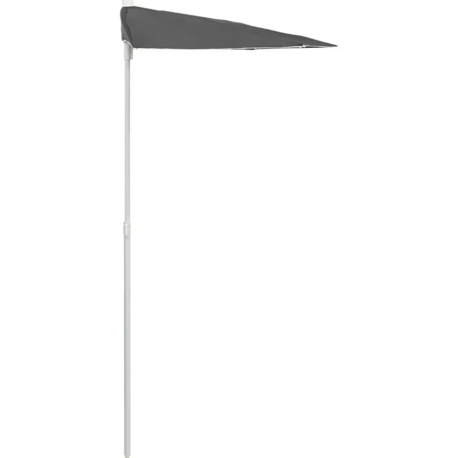 vidaXL - Parasol - Antraciet - Stof