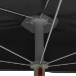 vidaXL - Parasol - Antraciet - Stof