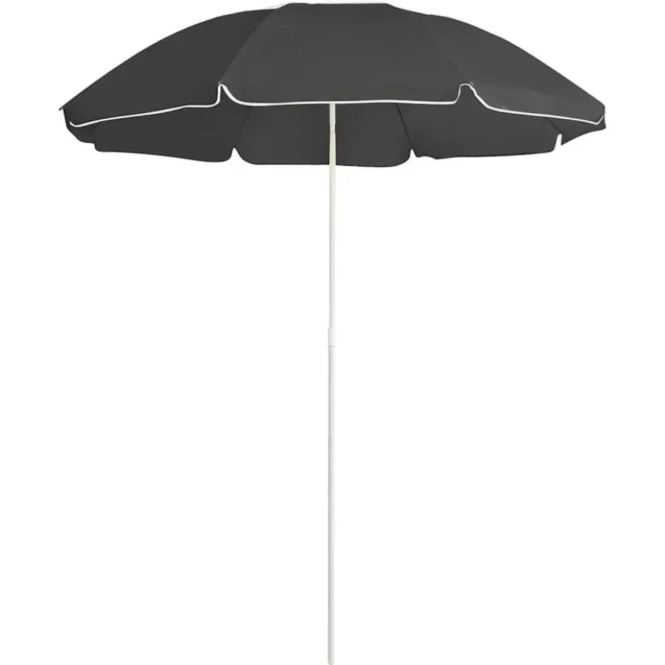 vidaXL - Parasol - Antraciet - Stof