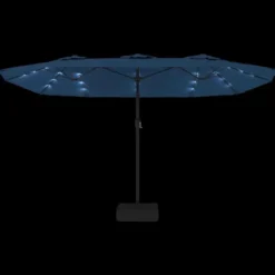 vidaXL - Parasol - Blauw - Stof