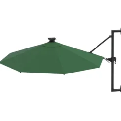 vidaXL - Parasol - Groen - Stof