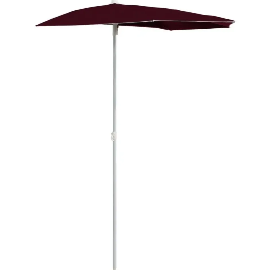 vidaXL - Parasol - Rood - Stof