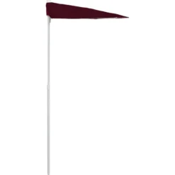 vidaXL - Parasol - Rood - Stof