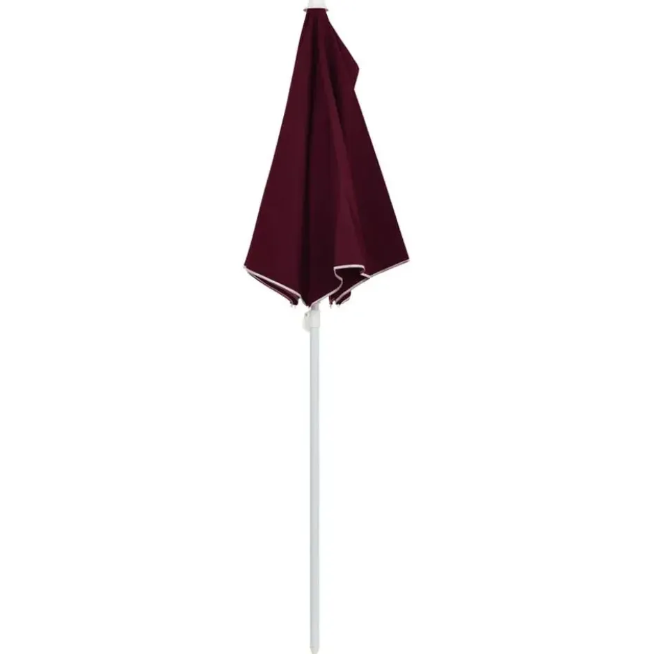 vidaXL - Parasol - Rood - Stof