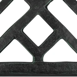 vidaXL - Parasolvoet - Groen - Gietijzer - 44 x 44 x 31 cm