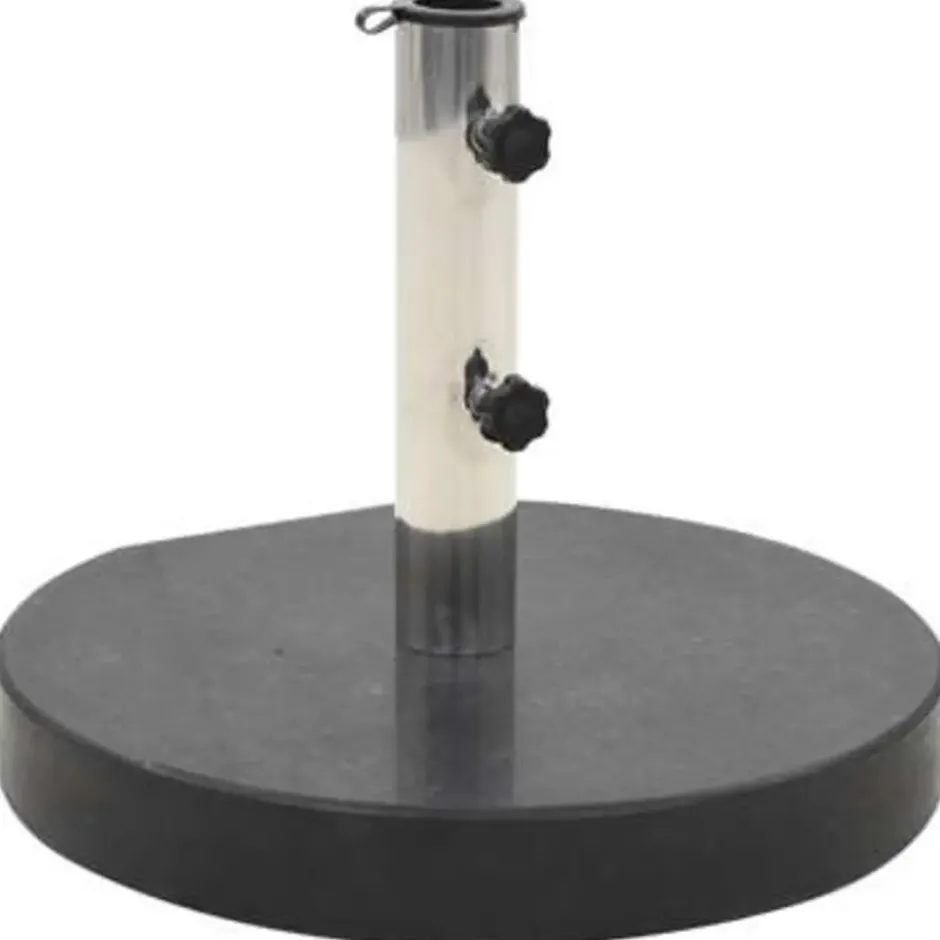 vidaXL - Parasolvoet - Zwart - Graniet