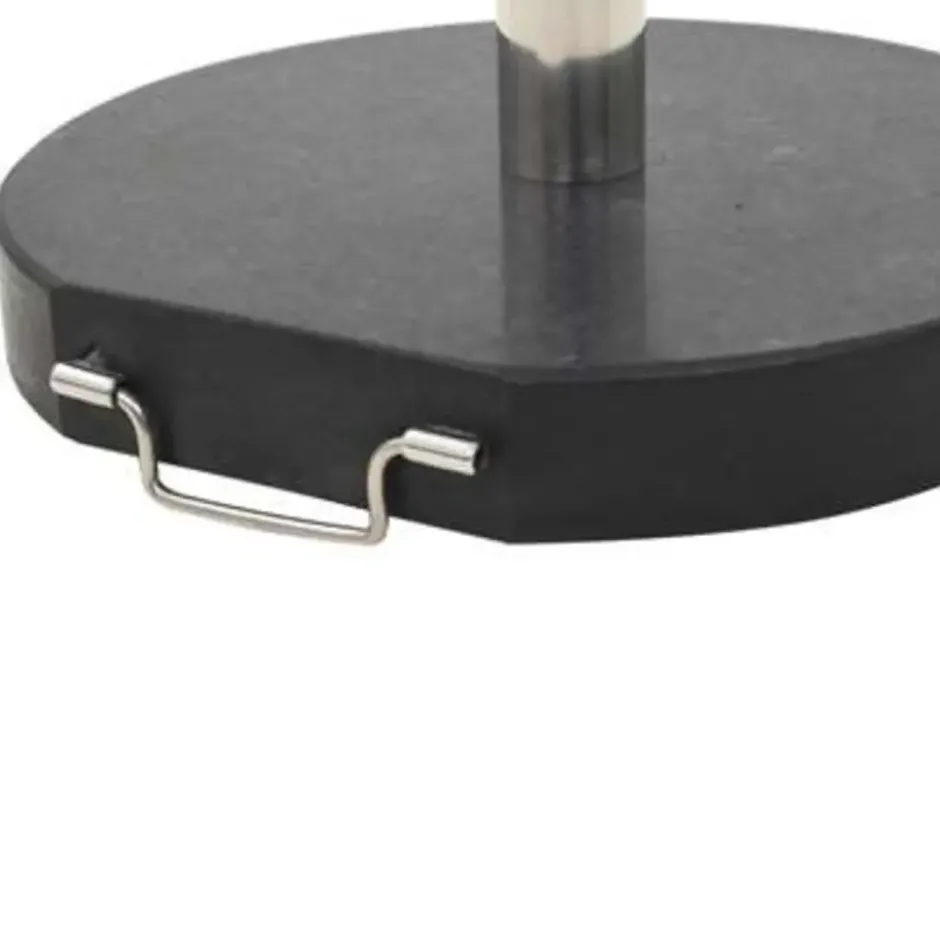vidaXL - Parasolvoet - Zwart - Graniet
