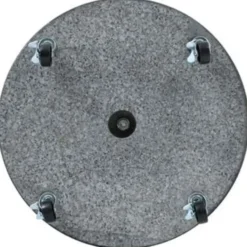 vidaXL - Parasolvoet - Zwart - Graniet