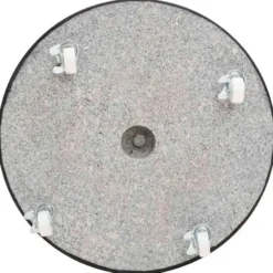 vidaXL - Parasolvoet - Zwart - Graniet