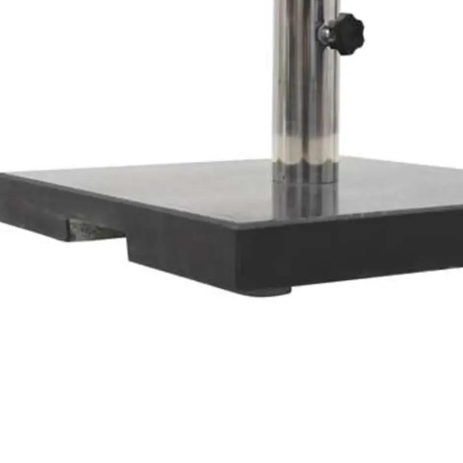 vidaXL - Parasolvoet - Zwart - Graniet