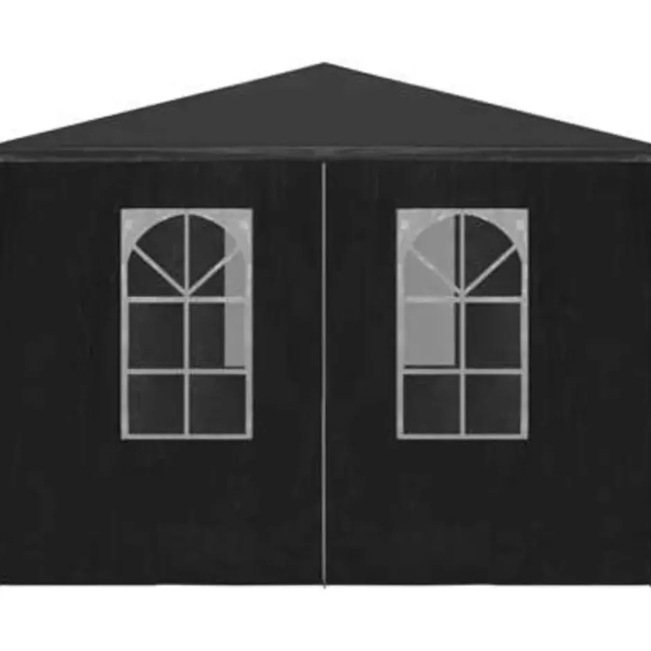 vidaXL - Partytent - Antraciet - Polyetheen