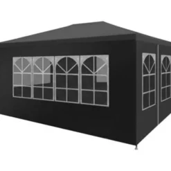 vidaXL - Partytent - Antraciet - Polyetheen