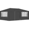 vidaXL - Partytent - Antraciet - Polyetheen