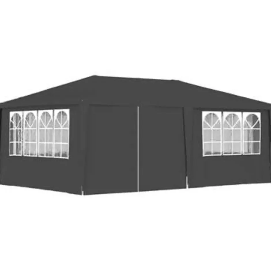 vidaXL - Partytent - Antraciet - Polyetheen