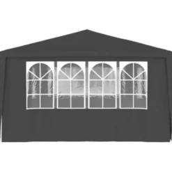 vidaXL - Partytent - Antraciet - Polyetheen