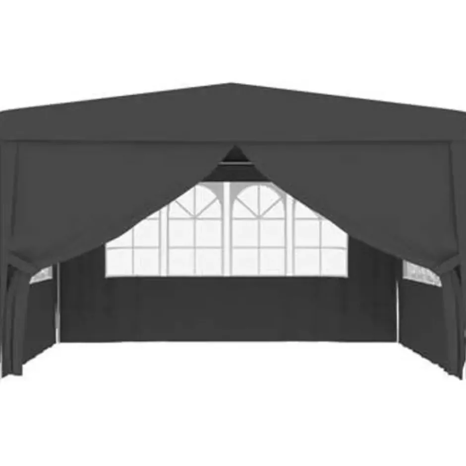 vidaXL - Partytent - Antraciet - Polyetheen