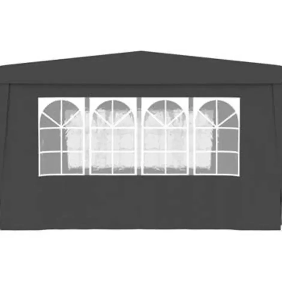 vidaXL - Partytent - Antraciet - Polyetheen