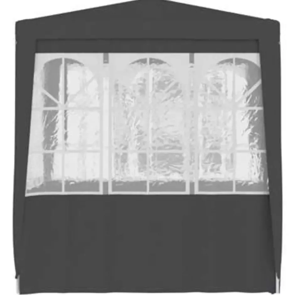 vidaXL - Partytent - Antraciet - Polyetheen