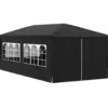 vidaXL - Partytent - Antraciet - Polyetheen