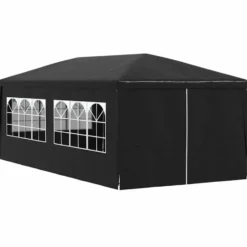 vidaXL - Partytent - Antraciet - Polyetheen