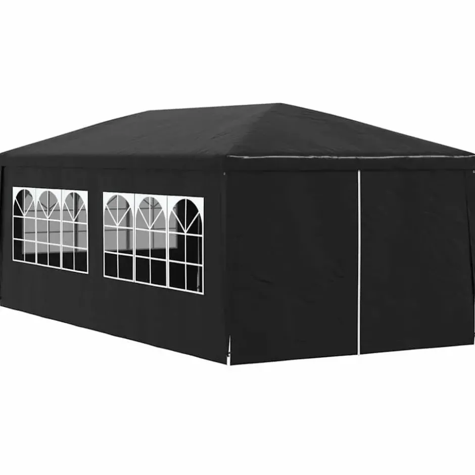 vidaXL - Partytent - Antraciet - Polyetheen