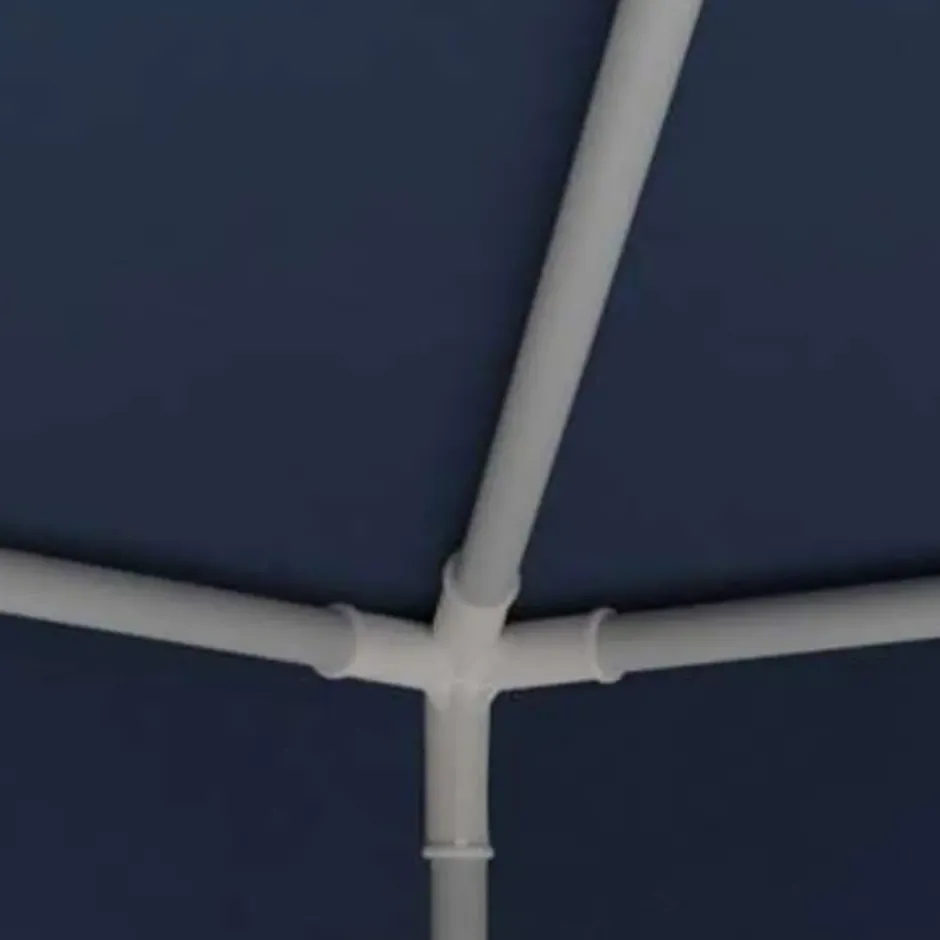 vidaXL - Partytent - Blauw - Polyetheen