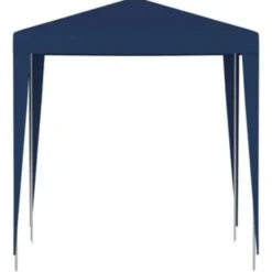 vidaXL - Partytent - Blauw - Polyetheen