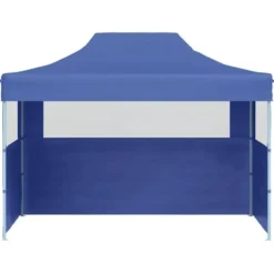 vidaXL - Partytent - Blauw - Stof