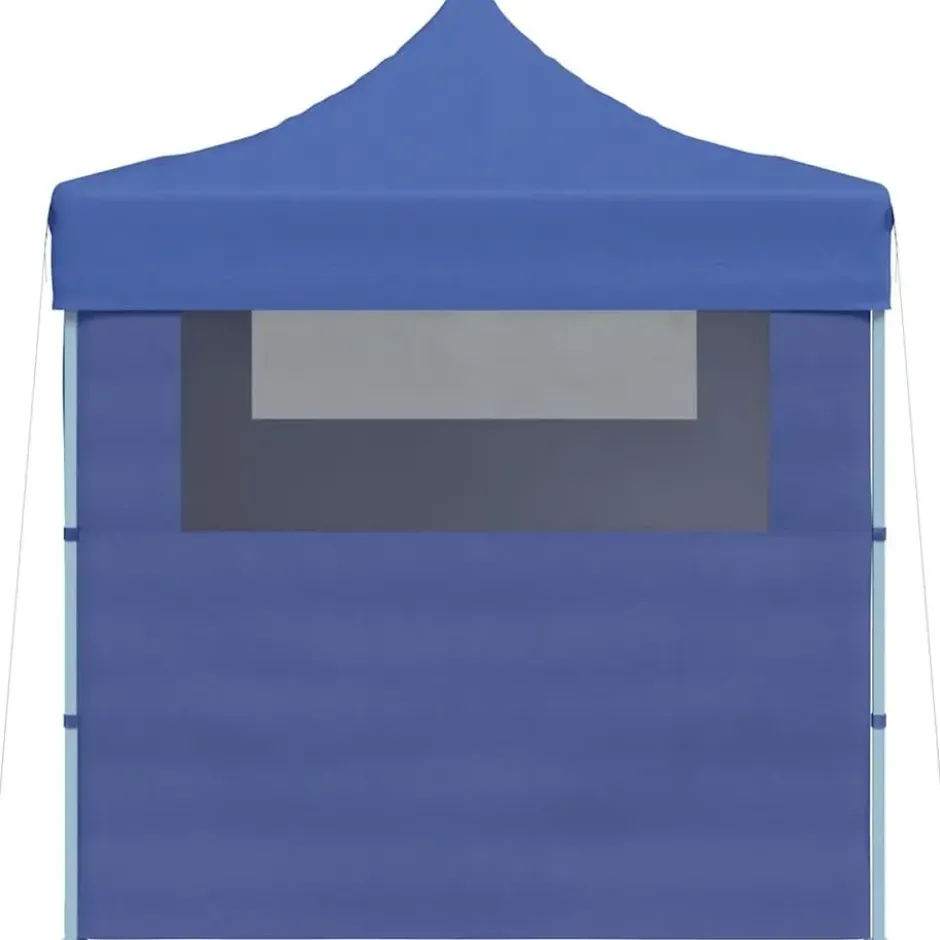 vidaXL - Partytent - Blauw - Stof
