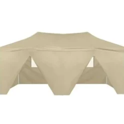 vidaXL - Partytent - Crème - Stof