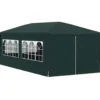 vidaXL - Partytent - Groen - Polyetheen - 3 x 6 m